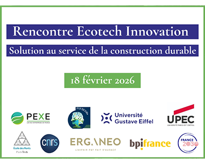 Rencontre Ecotech Innovation | ERGANEO