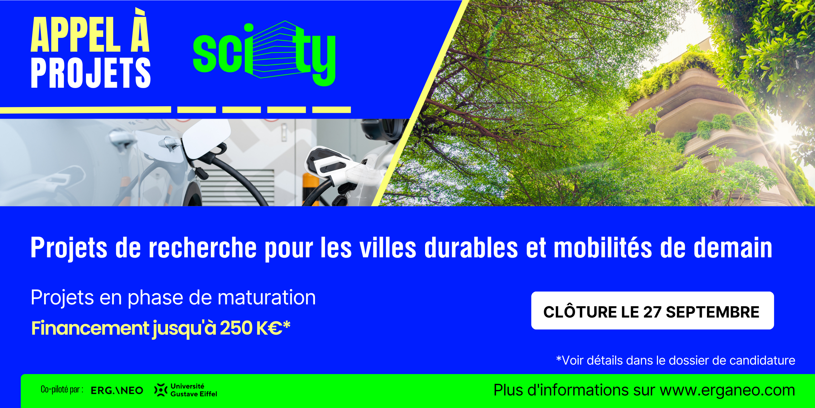 Appel à projets Sci-ty, 5ème vague